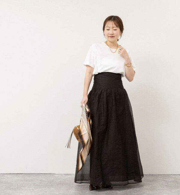 NOLLEY'S sophi「【MARILYN MOON/マリリーンムーン】sheer starched cotton 2way camiskirt」|ワンピース|