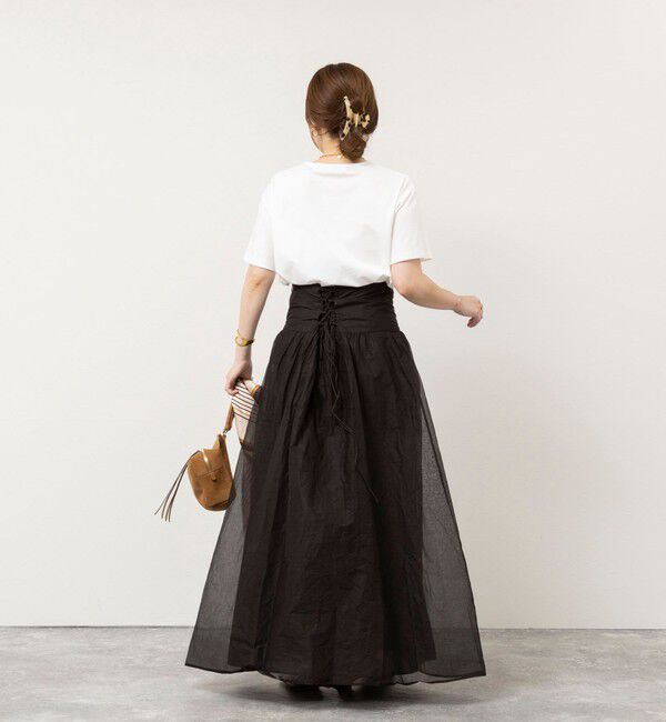 NOLLEY'S sophi「【MARILYN MOON/マリリーンムーン】sheer starched cotton 2way camiskirt」|ワンピース|