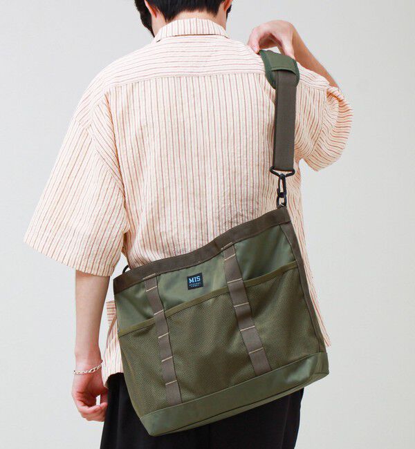 GLOSTER「【MIS/エムアイエス】メッシュポケットトートバッグ」|トートバッグ|