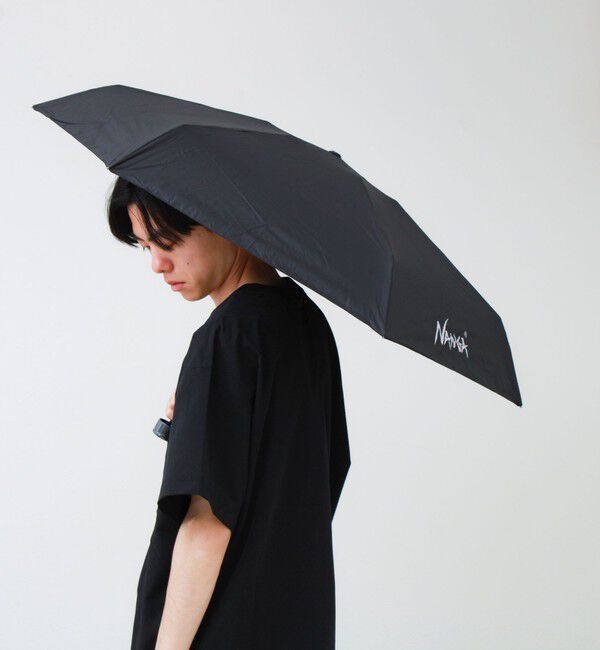 GLOSTER「【NANGA/ナンガ】COMPACT UMBRELLA」|傘|ブラック