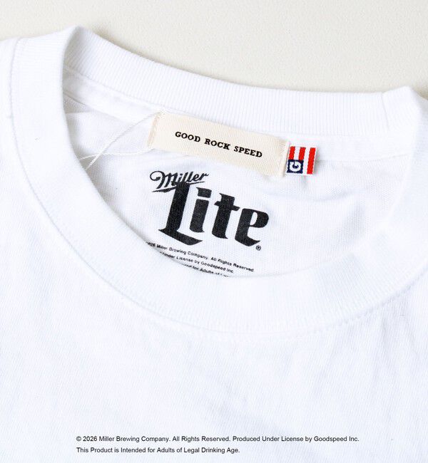 GLOSTER「【GOOD ROCK SPEED/グッドロックスピード】Miller Tシャツ」|Tシャツ・カットソー|