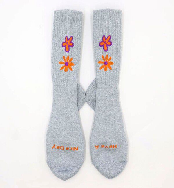 GLOSTER「【ROSTER SOX/ロスターソックス】DE LA」|ソックス|ブルー