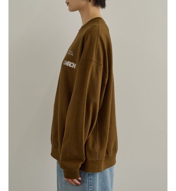 SALON adam et rope'「【Americana（アメリカーナ）】リバースウィーブ L/S T ／ロングスリーブTシャツ」|Tシャツ・カットソー|