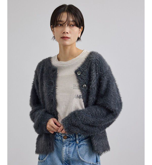 SALON adam et rope'「【Americana（アメリカーナ）】リバースウィーブ L/S T ／ロングスリーブTシャツ」|Tシャツ・カットソー|