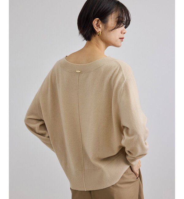 SALON adam et rope'「WOOL/CASH ウールカシミヤVネックプルオーバー」|ニット・セーター|