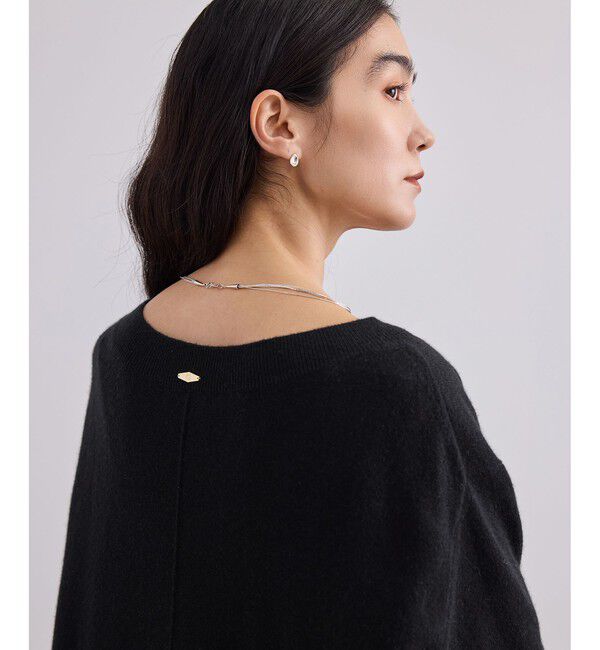 SALON adam et rope'「WOOL/CASH ウールカシミヤVネックプルオーバー」|ニット・セーター|