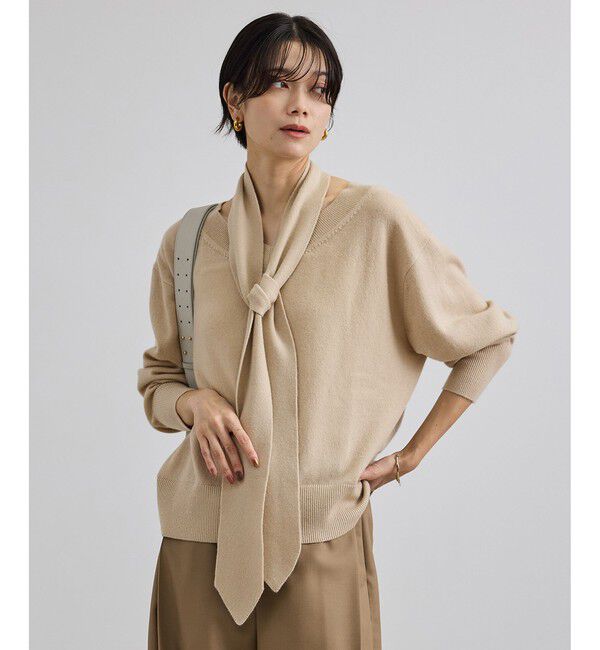 SALON adam et rope'「WOOL/CASH ウールカシミヤストール」|ストール|