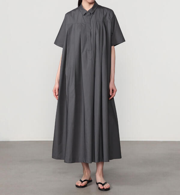  「HAVERSACK |〈別注〉半袖シャツワンピース WOMEN」|ワンピース|