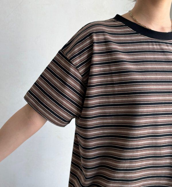  「マルチボーダーTEE」|Tシャツ・カットソー|