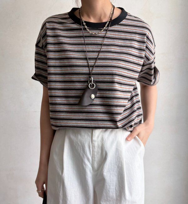  「マルチボーダーTEE」|Tシャツ・カットソー|
