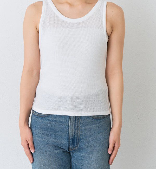  「【A・MONN】【セット着用可】tank KNIT」|ニット・セーター|