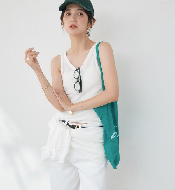  「【A・MONN】【セット着用可】tank KNIT」|ニット・セーター|