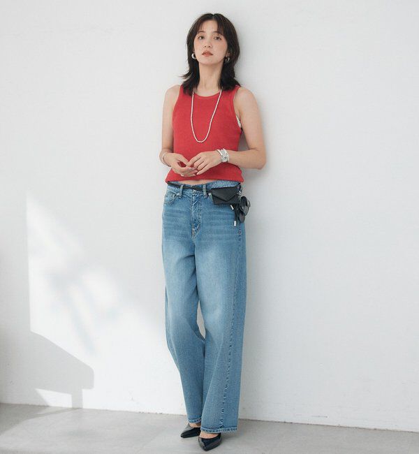  「【A・MONN】【セット着用可】tank KNIT」|ニット・セーター|