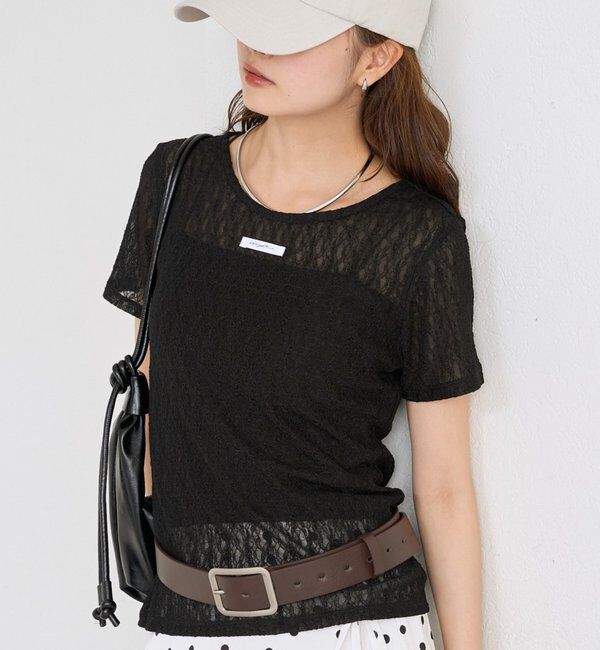  「レースTシャツ」|Tシャツ・カットソー|