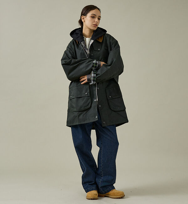 ABAHOUSE「【Barbour / バブアー】SOLWAY / ソルウェイ ワックスジャケット」|ブルゾン・スタジャン|