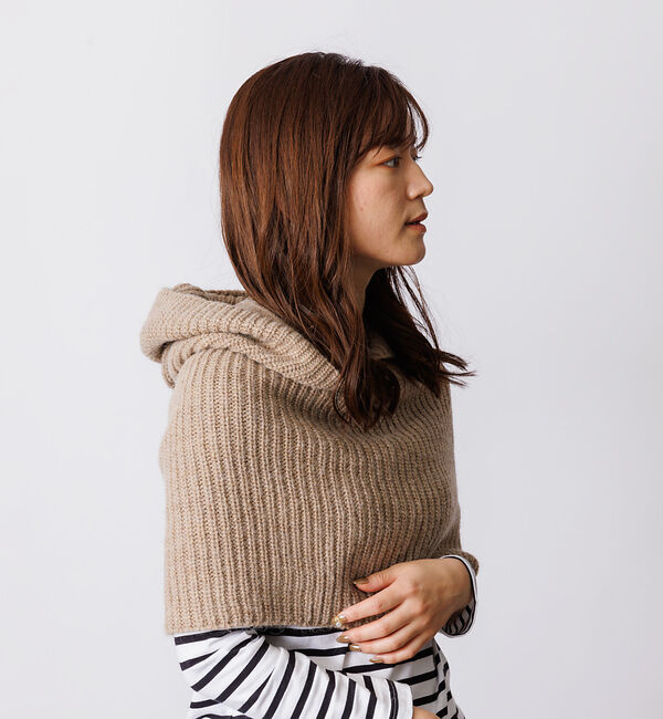 Rouge vif「【FRATELLI TALLI / フラテリータリー】フード型ネックウォーマー」|マフラー|