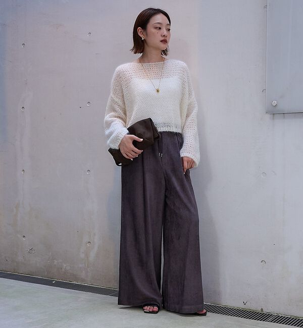 qualite「レーヨンコーデュロイパンツ」|その他|