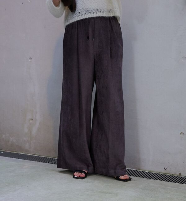 qualite「レーヨンコーデュロイパンツ」|その他|