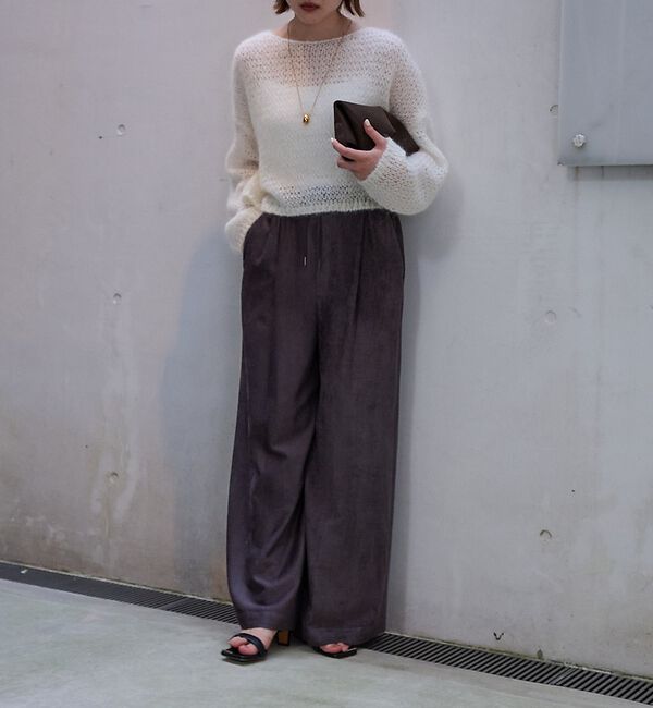 qualite「レーヨンコーデュロイパンツ」|その他|