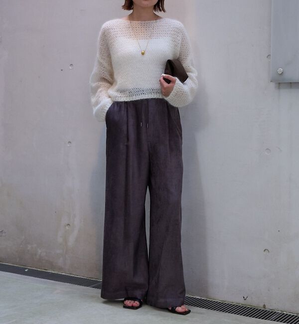 qualite「レーヨンコーデュロイパンツ」|その他|