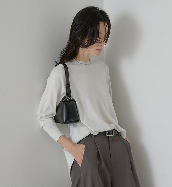 qualite「ラメドレープニット」|ニット・セーター|