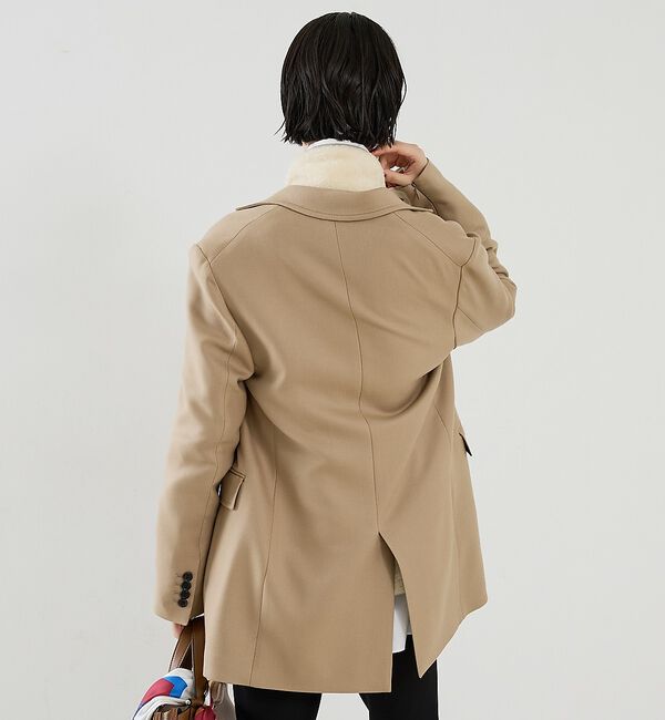 The Store by C' 「【COCUCA】Wフェイスジャケットコート」|テーラードジャケット|