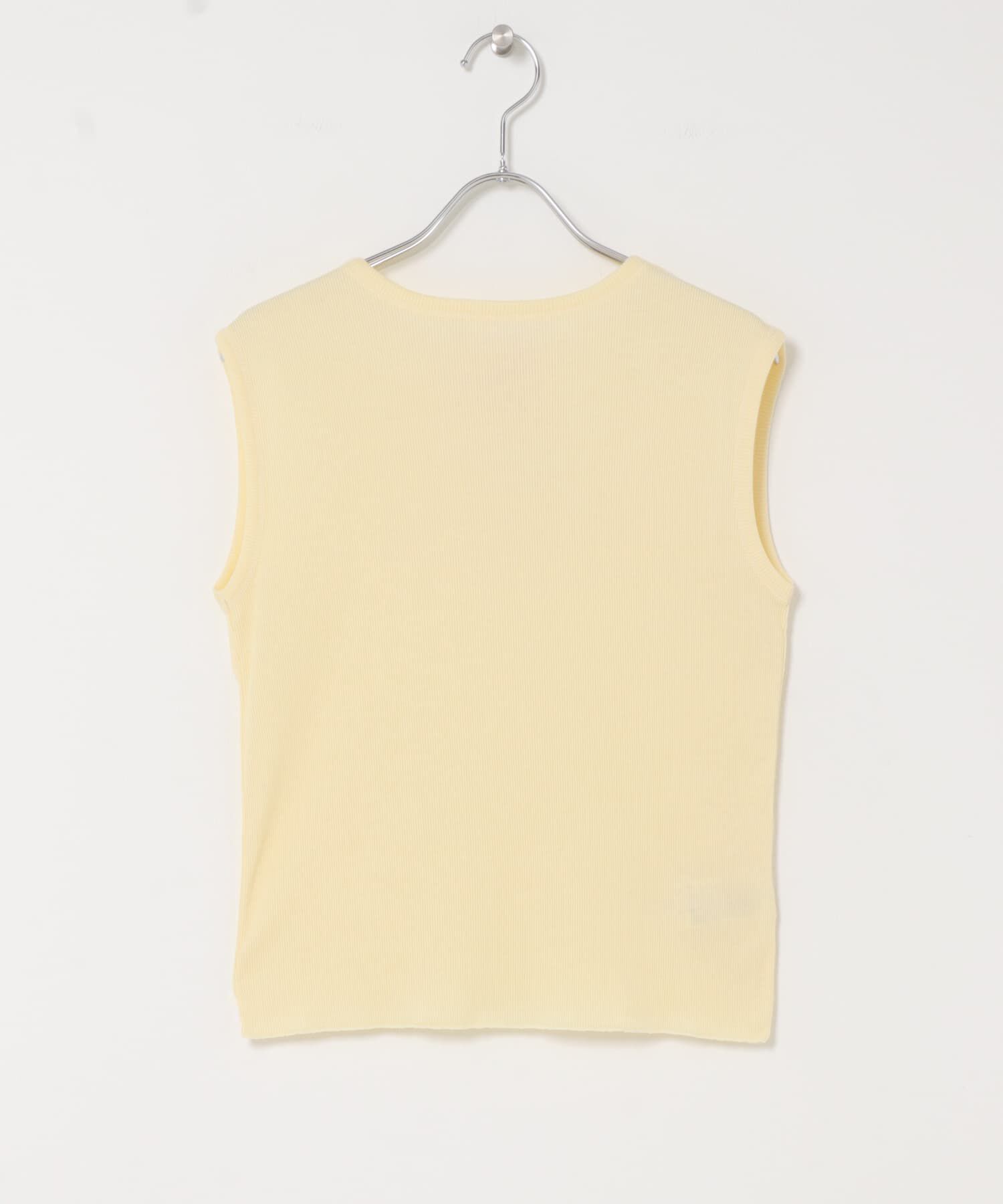 URBAN RESEARCH DOORS「MEYAME　SOFT RIB SLEEVELESS」|タンクトップ|