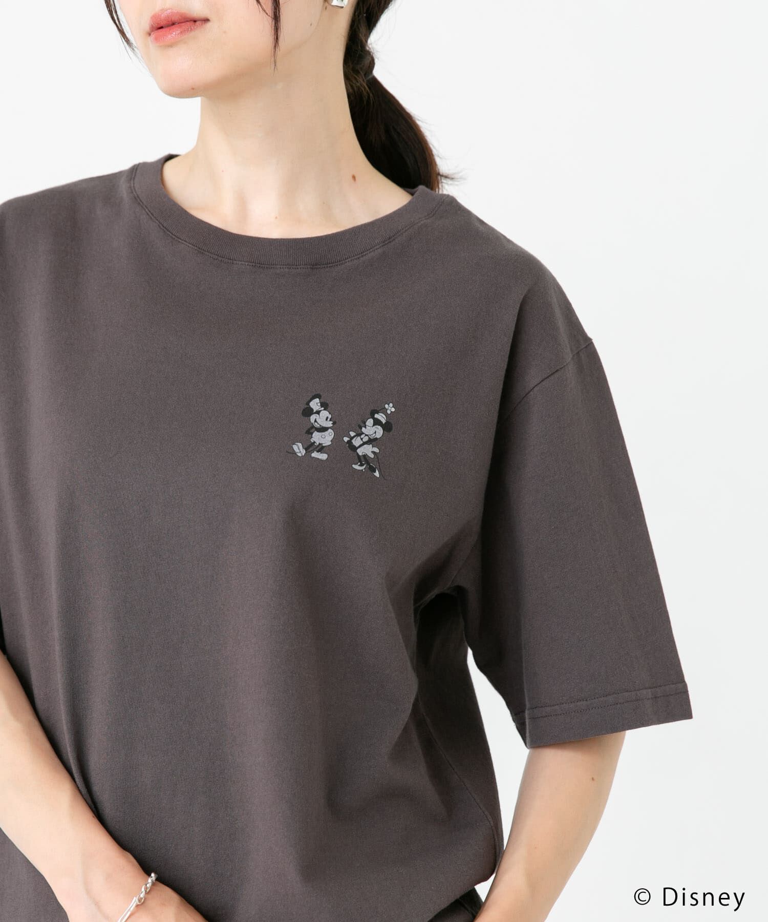 URBAN RESEARCH DOORS「別注/Disney/バックプリントTシャツ」|Tシャツ・カットソー|