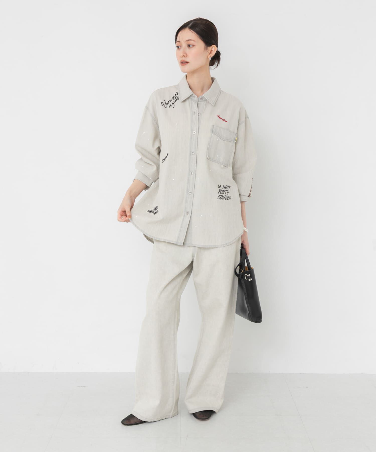 URBAN RESEARCH「『別注』PICCADILLY&times;URBAN RESEARCH　刺繍デニムシャツ」|シャツ・ブラウス|
