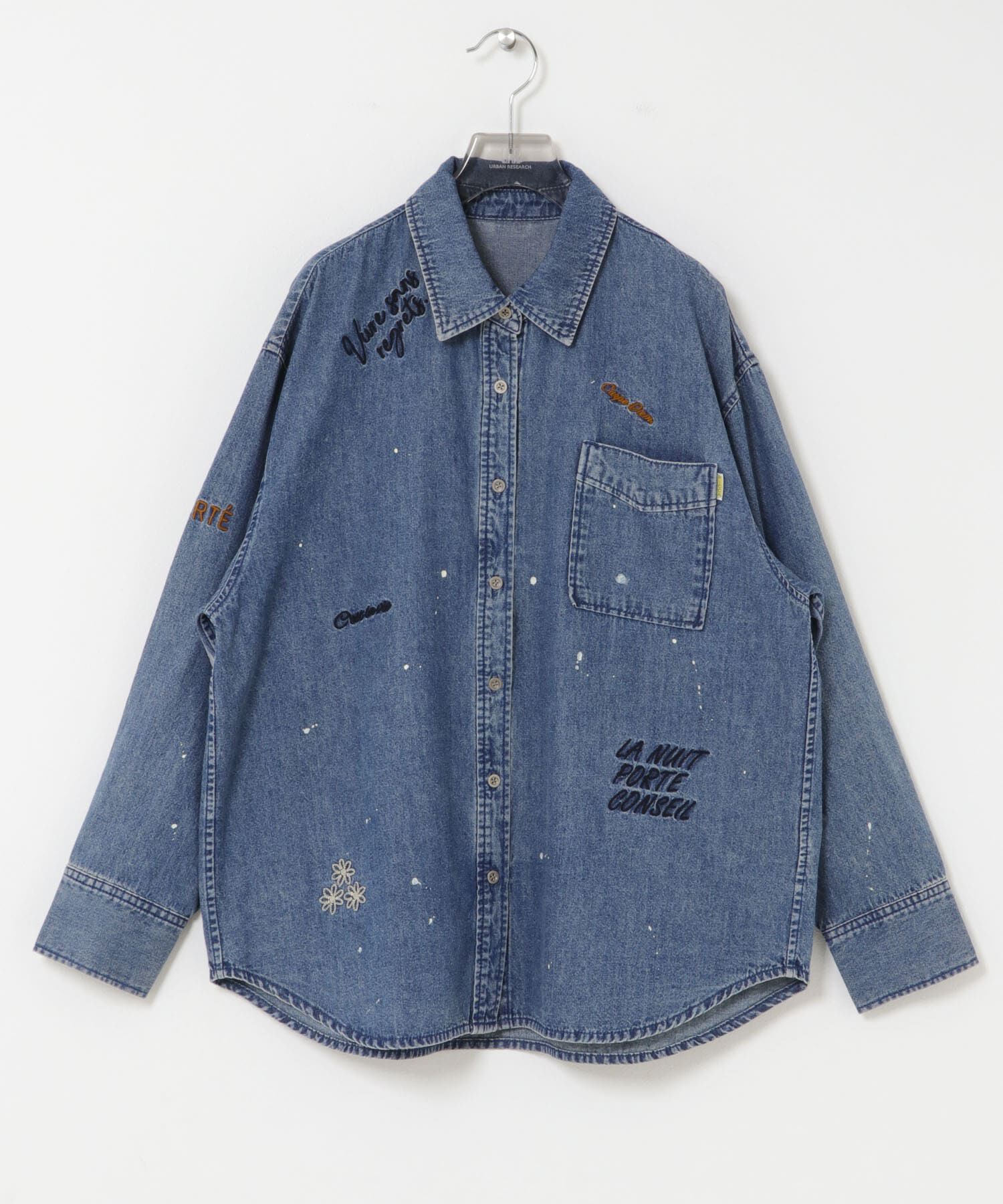 URBAN RESEARCH「『別注』PICCADILLY&times;URBAN RESEARCH　刺繍デニムシャツ」|シャツ・ブラウス|