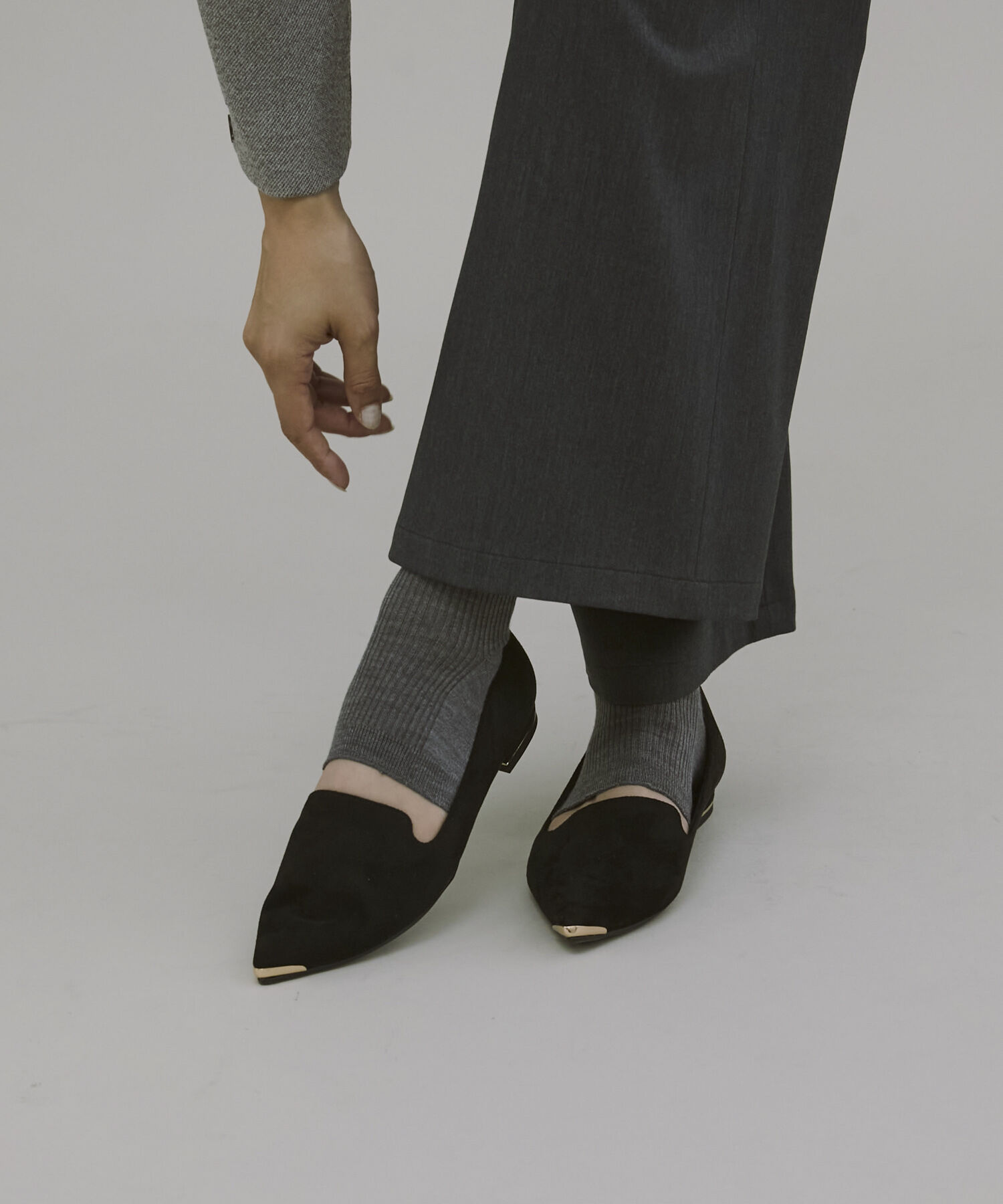 RODE SKO「『MADE IN JAPAN』トゥメタルパンプス」|パンプス|