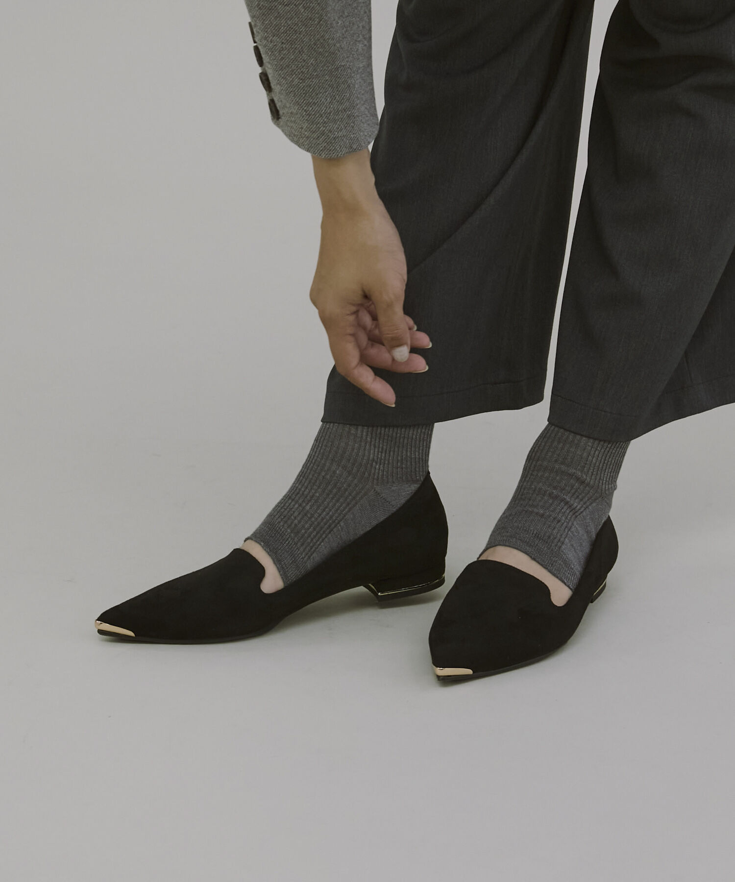 RODE SKO「『MADE IN JAPAN』トゥメタルパンプス」|パンプス|
