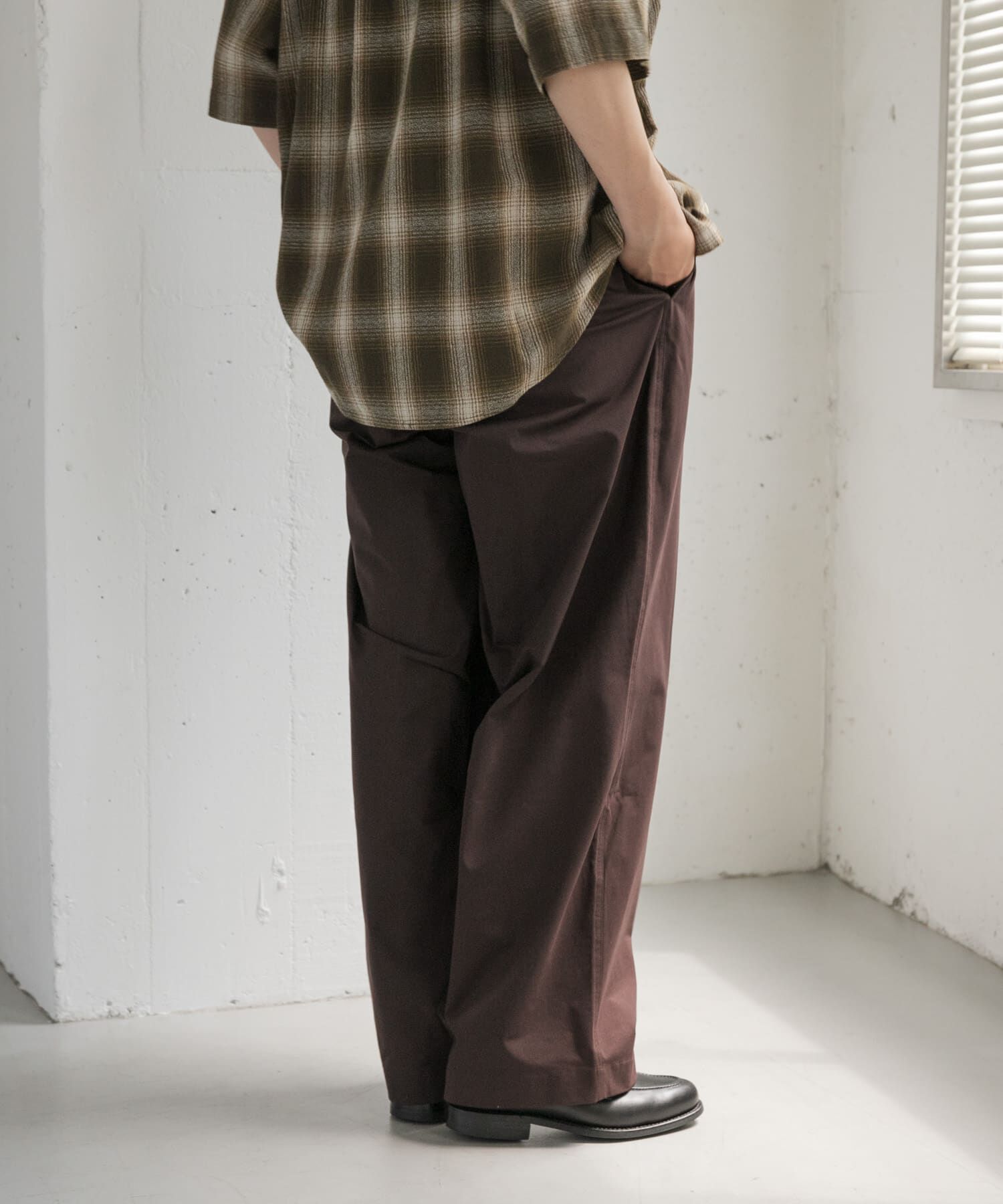 URBAN RESEARCH DOORS「FORK&SPOON　4WAYストレッチツータックパンツ」|その他|