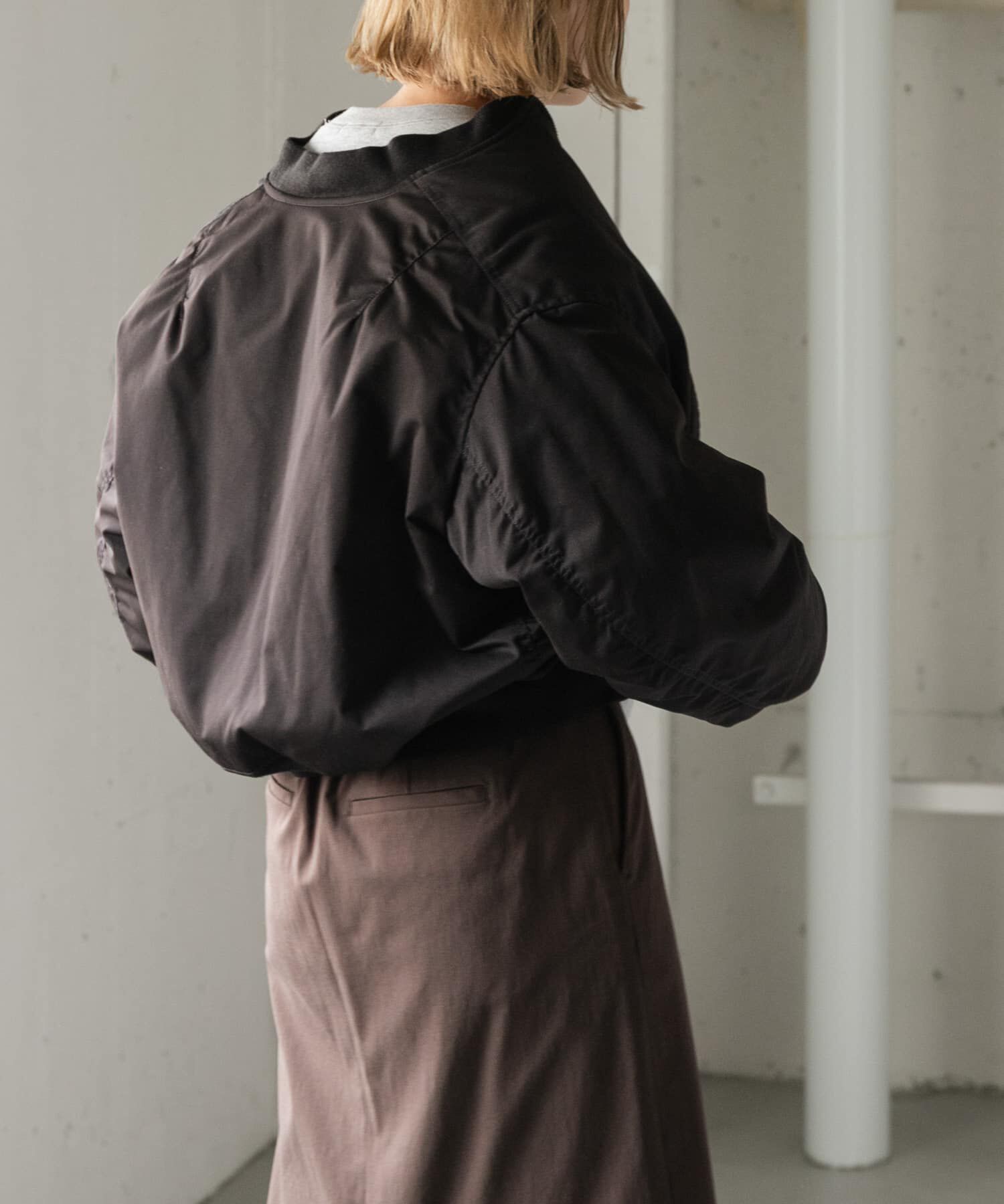 URBAN RESEARCH DOORS「FORK&SPOON　SORONA MA-1ブルゾン」|ブルゾン・スタジャン|