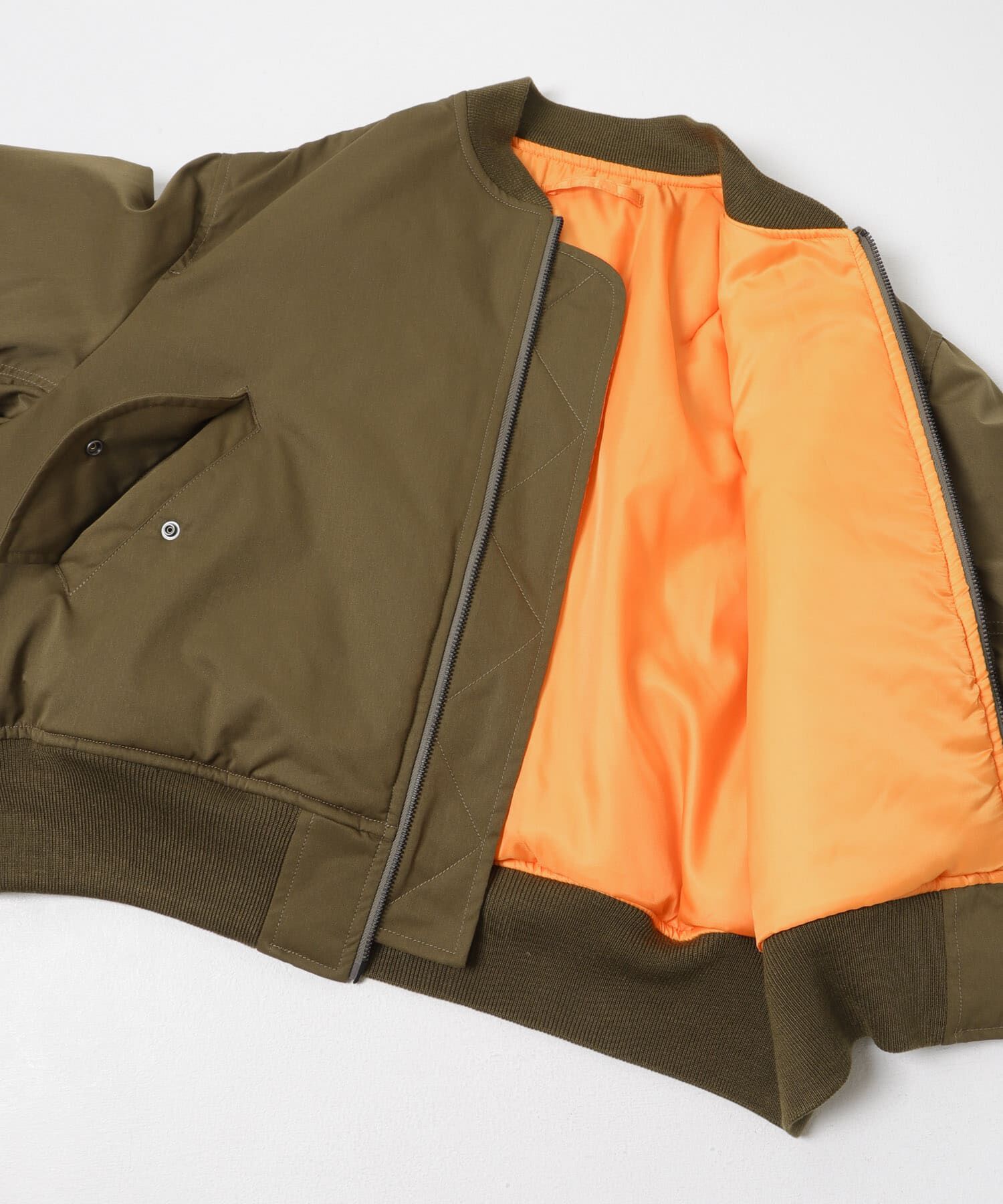 URBAN RESEARCH DOORS「FORK&SPOON　SORONA MA-1ブルゾン」|ブルゾン・スタジャン|