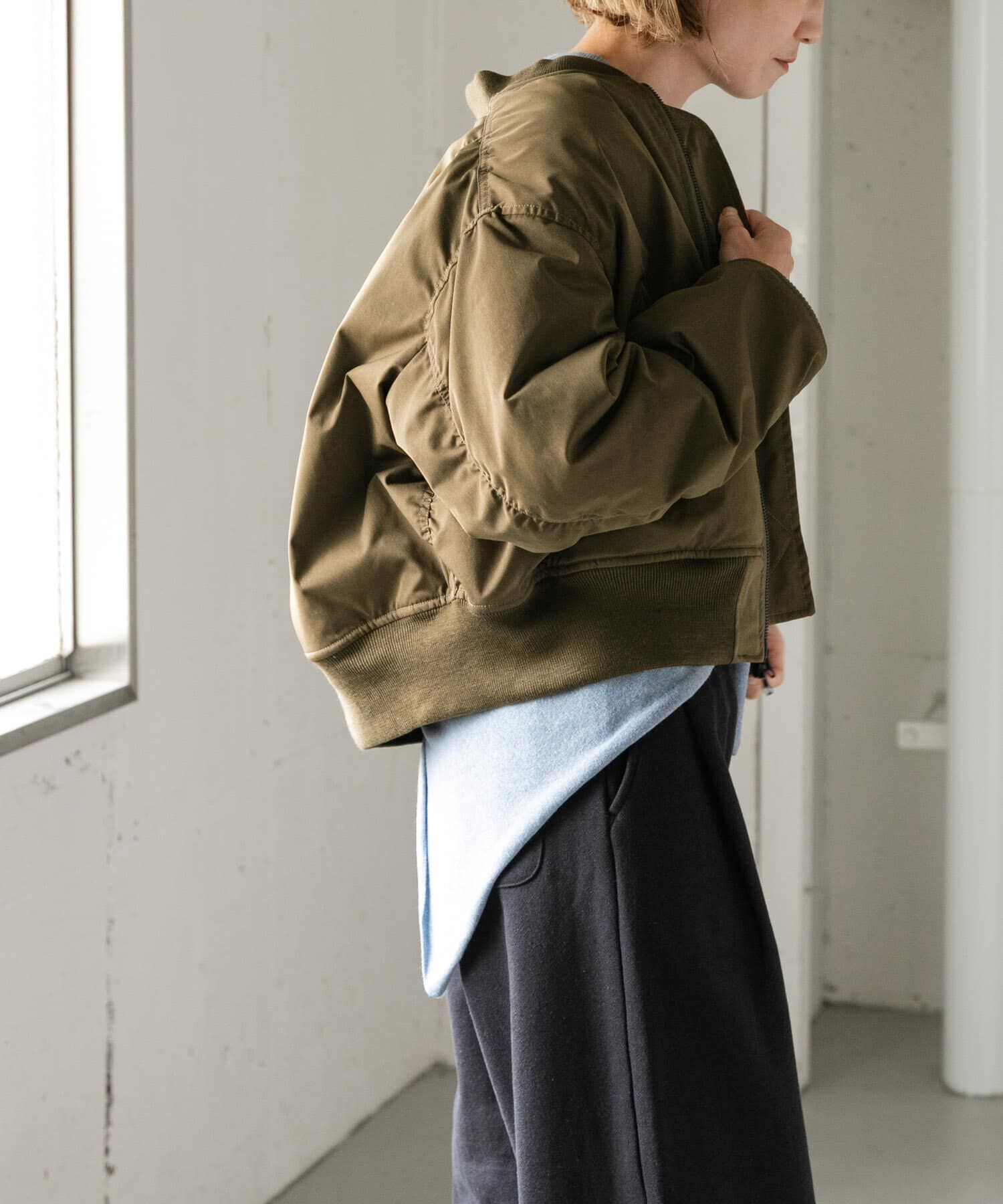URBAN RESEARCH DOORS「FORK&SPOON　SORONA MA-1ブルゾン」|ブルゾン・スタジャン|
