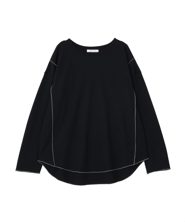 AMERICAN HOLIC「【WEB限定】ワッフル配色メロープルオーバー」|Tシャツ・カットソー|