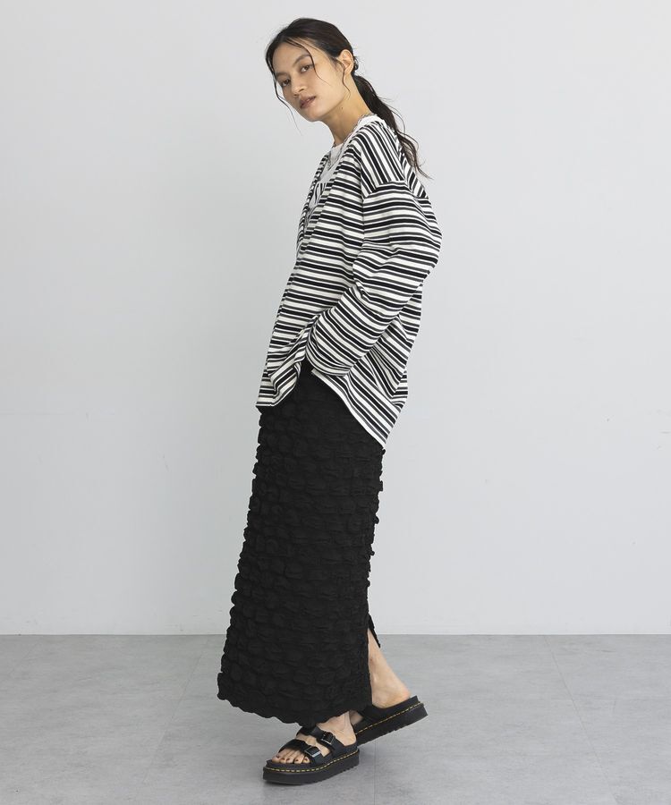 GARAGE OF GOOD CLOTHING「マルチボーダーVネックプルオーバー」|Tシャツ・カットソー|