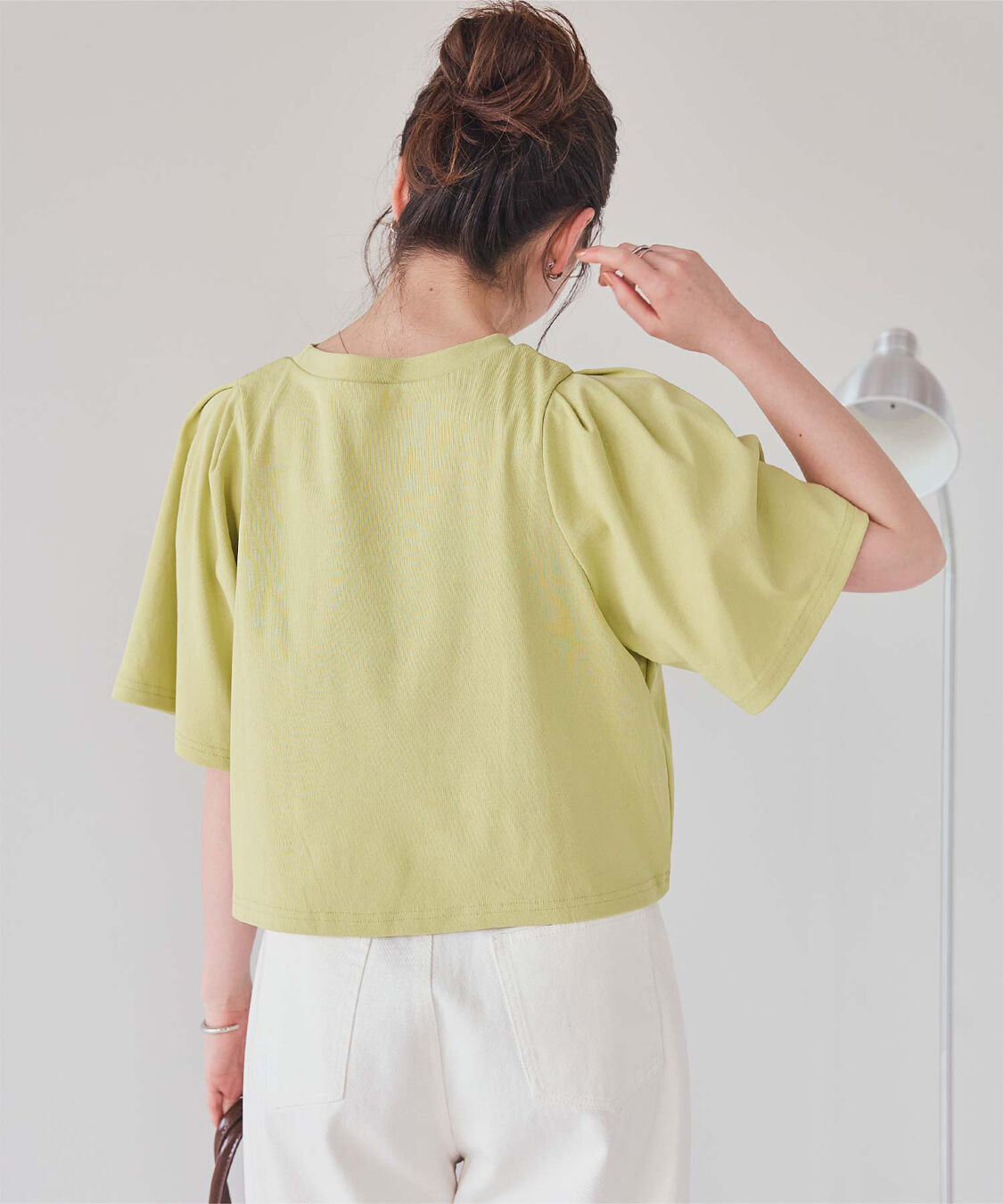 titivate「クルーネックタックスリーブトップス」|Tシャツ・カットソー|