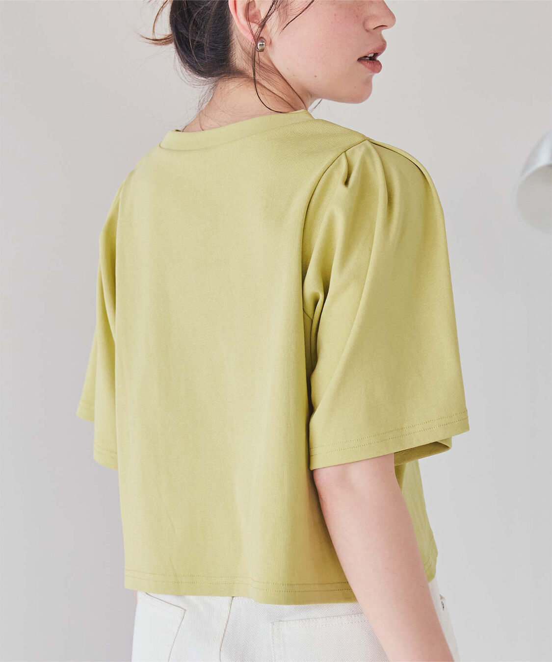 titivate「クルーネックタックスリーブトップス」|Tシャツ・カットソー|