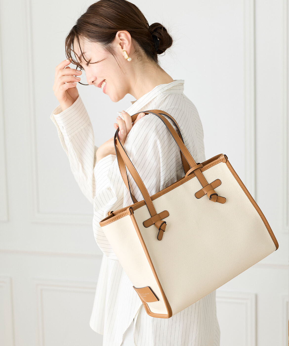 FAVORITE SUKINAMONO「MARCELLA M スクエアトートバッグ《GIANNI CHIARINI》」|トートバッグ|