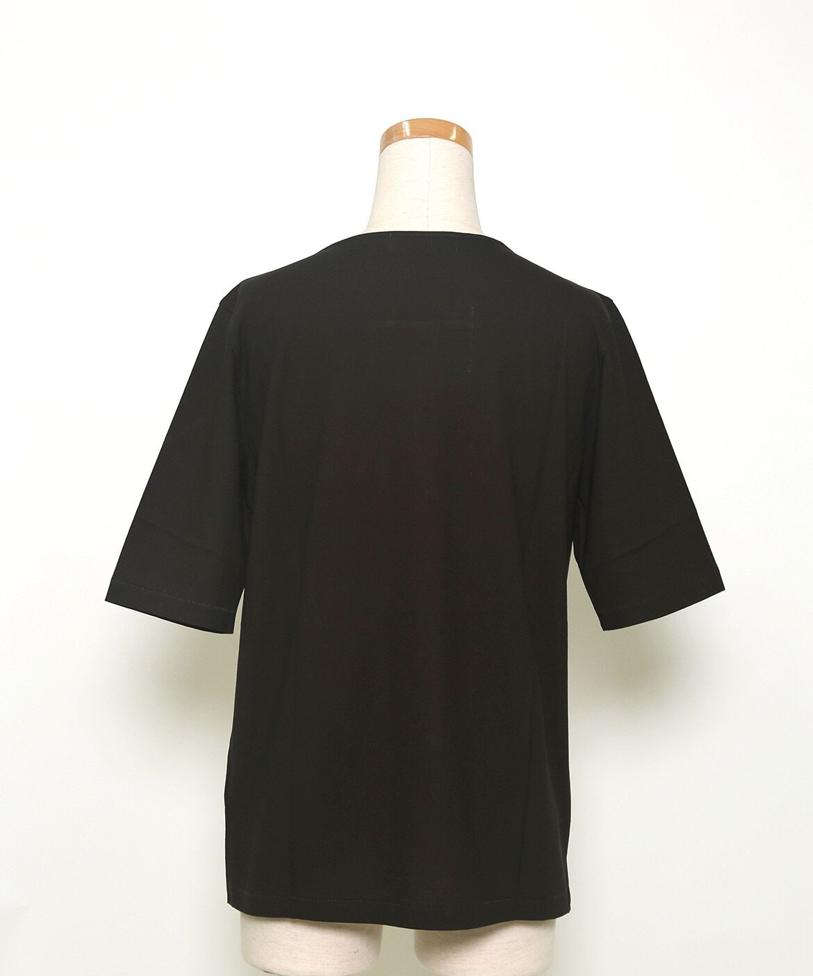 INED「《大きいサイズ》スクエアネックカットソー」|Tシャツ・カットソー|