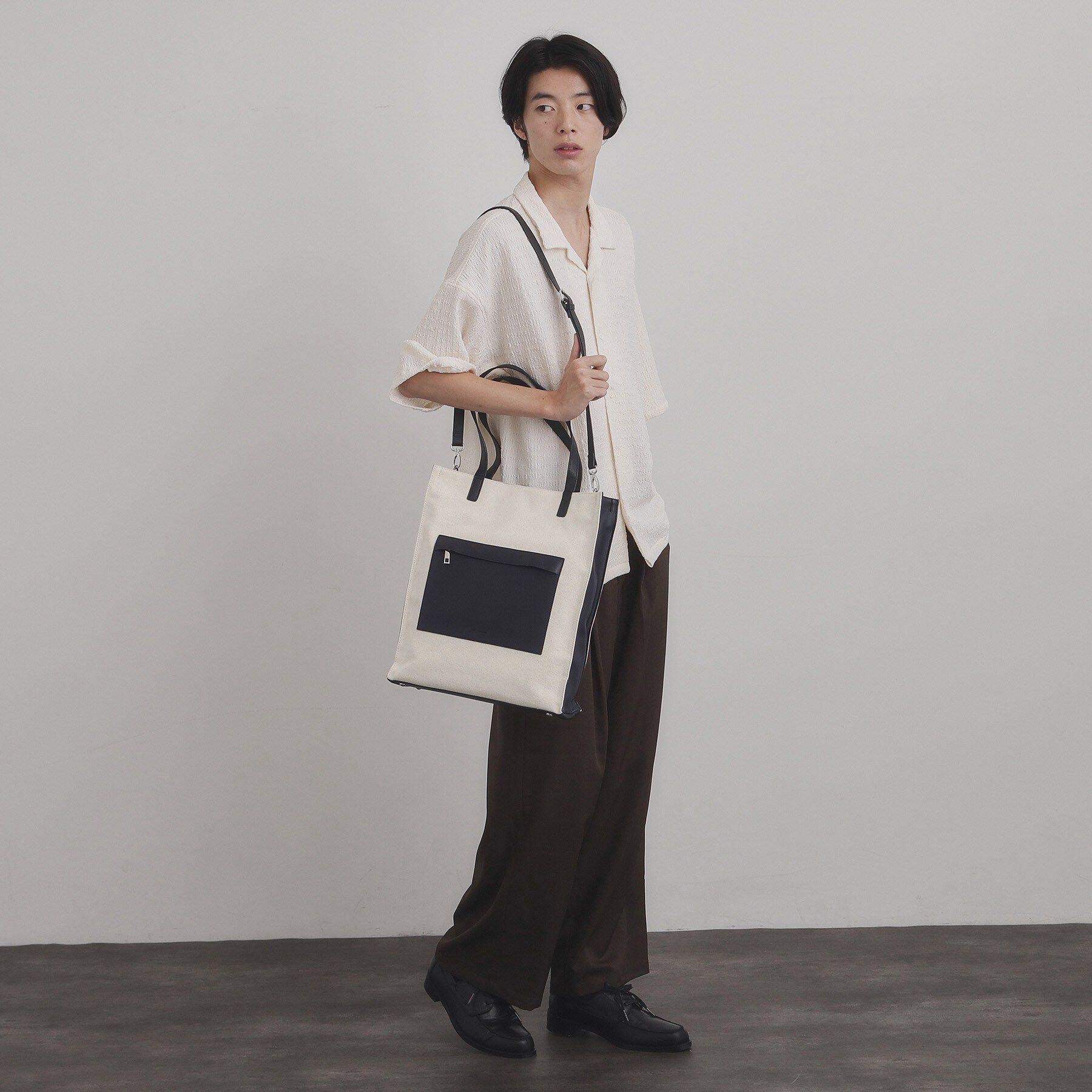 tk.TAKEO KIKUCHI「サフィアーノ2WAYトートバッグ」|トートバッグ|