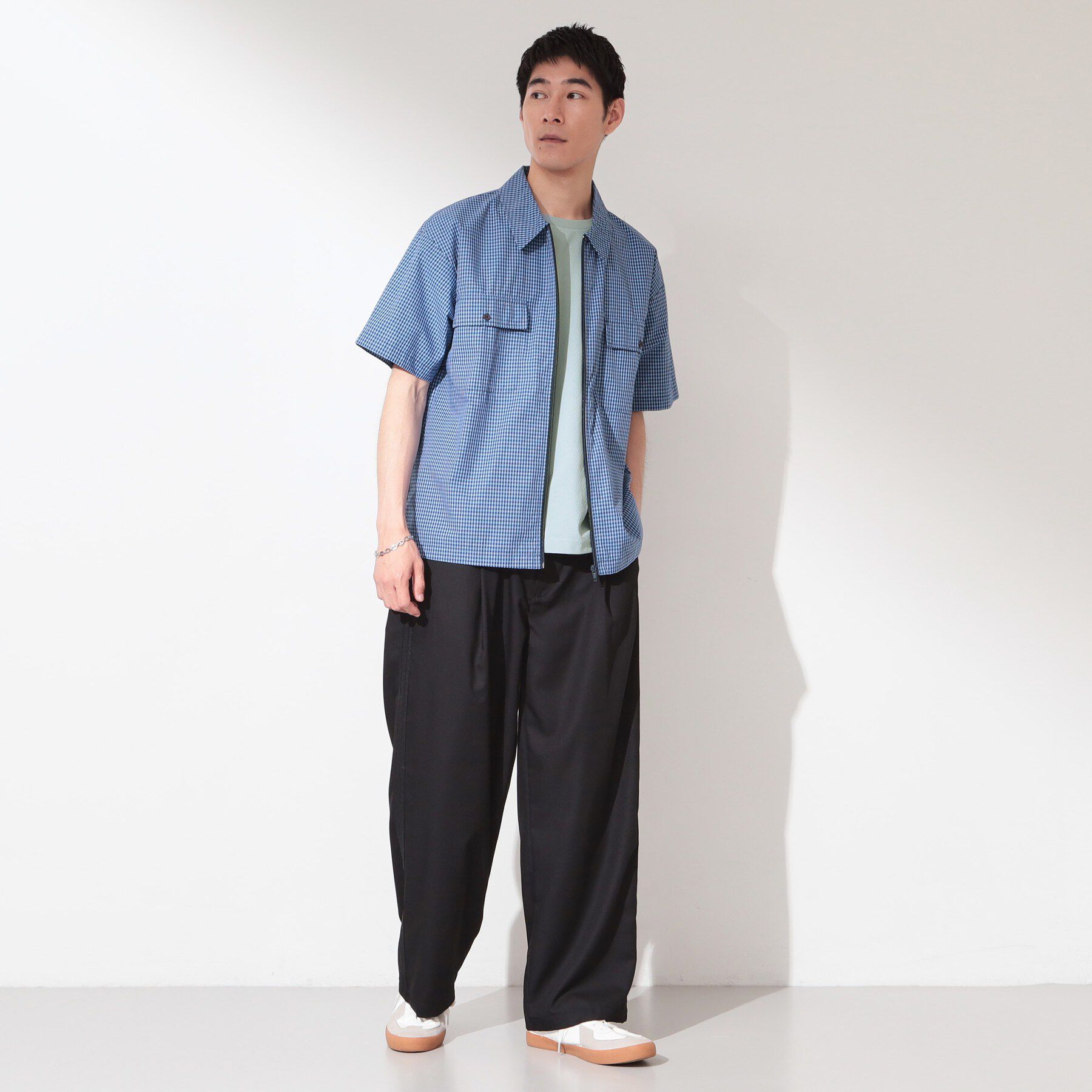 THE SHOP TK「側章ワイドイージーパンツ」|その他|