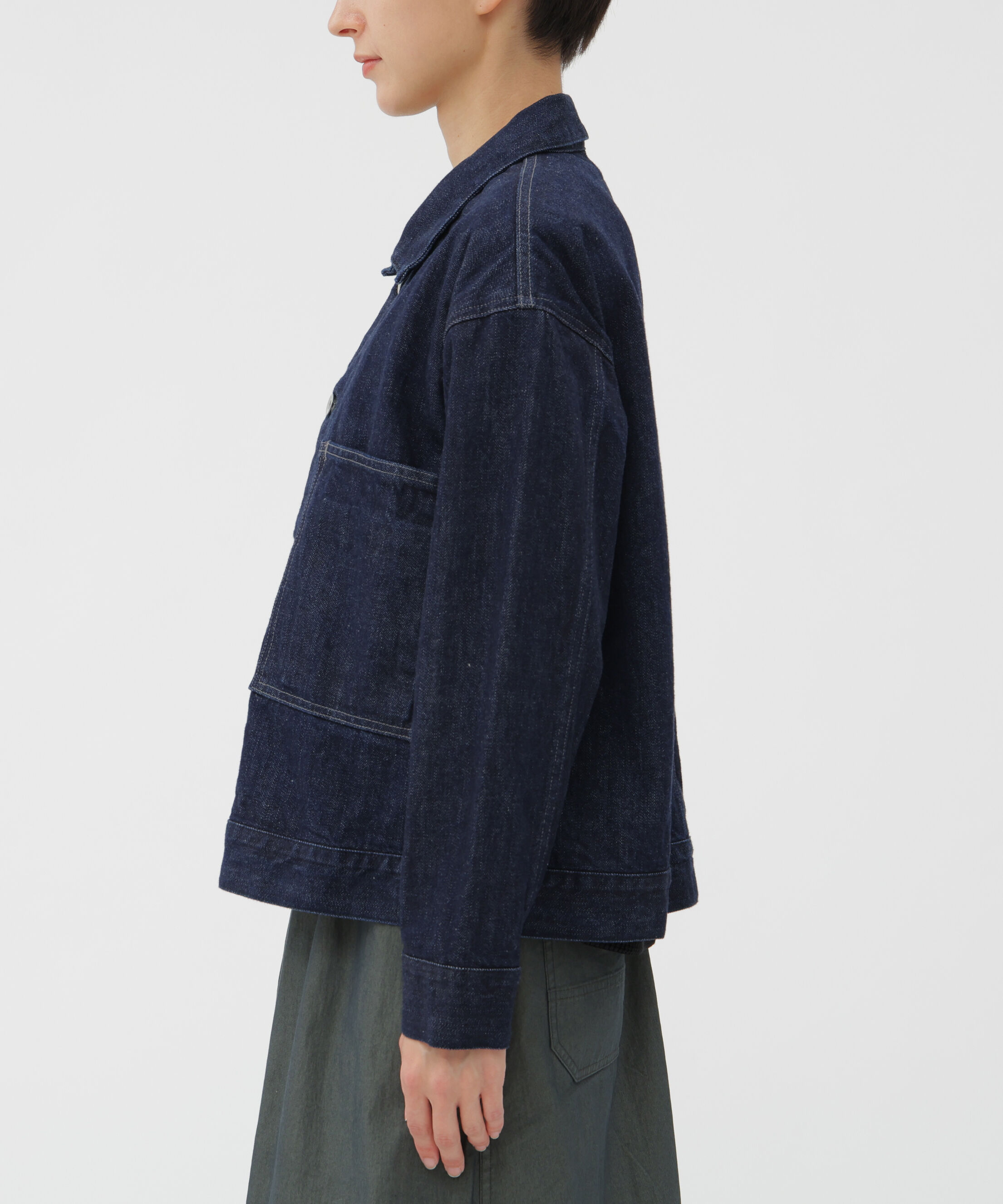MHL.「CANTON DENIM BLOUSON」|ブルゾン・スタジャン|