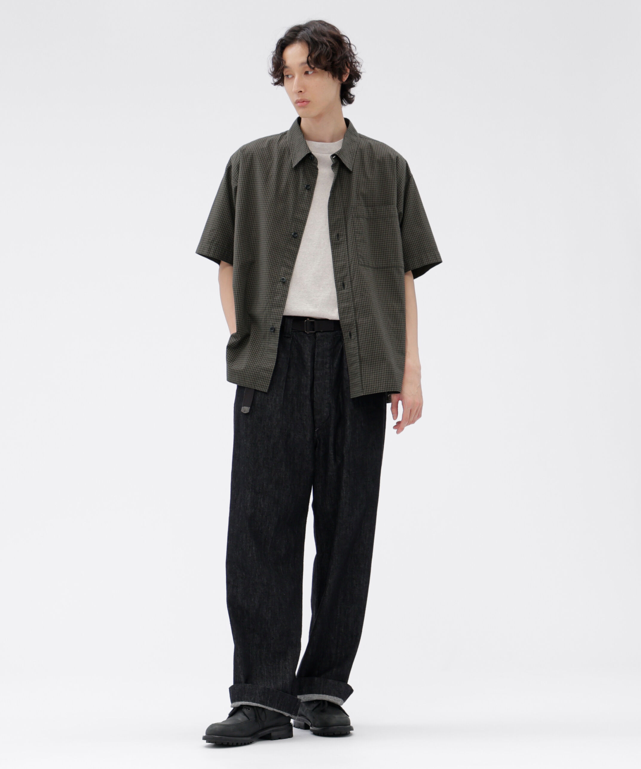 MHL.「YARN DYED COTTON VOILE SHIRT」|シャツ・ブラウス|