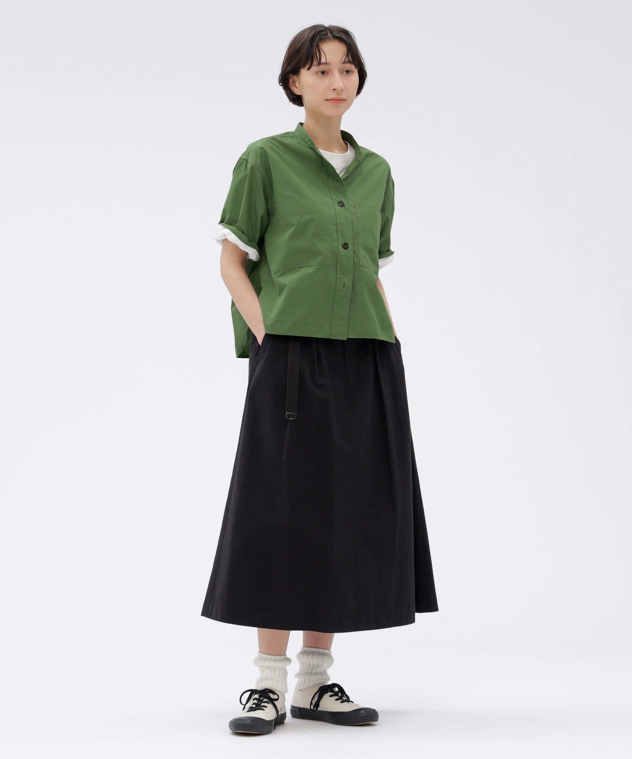 MHL.「COTTON NYLON VOILE POPLIN SHIRT」|シャツ・ブラウス|