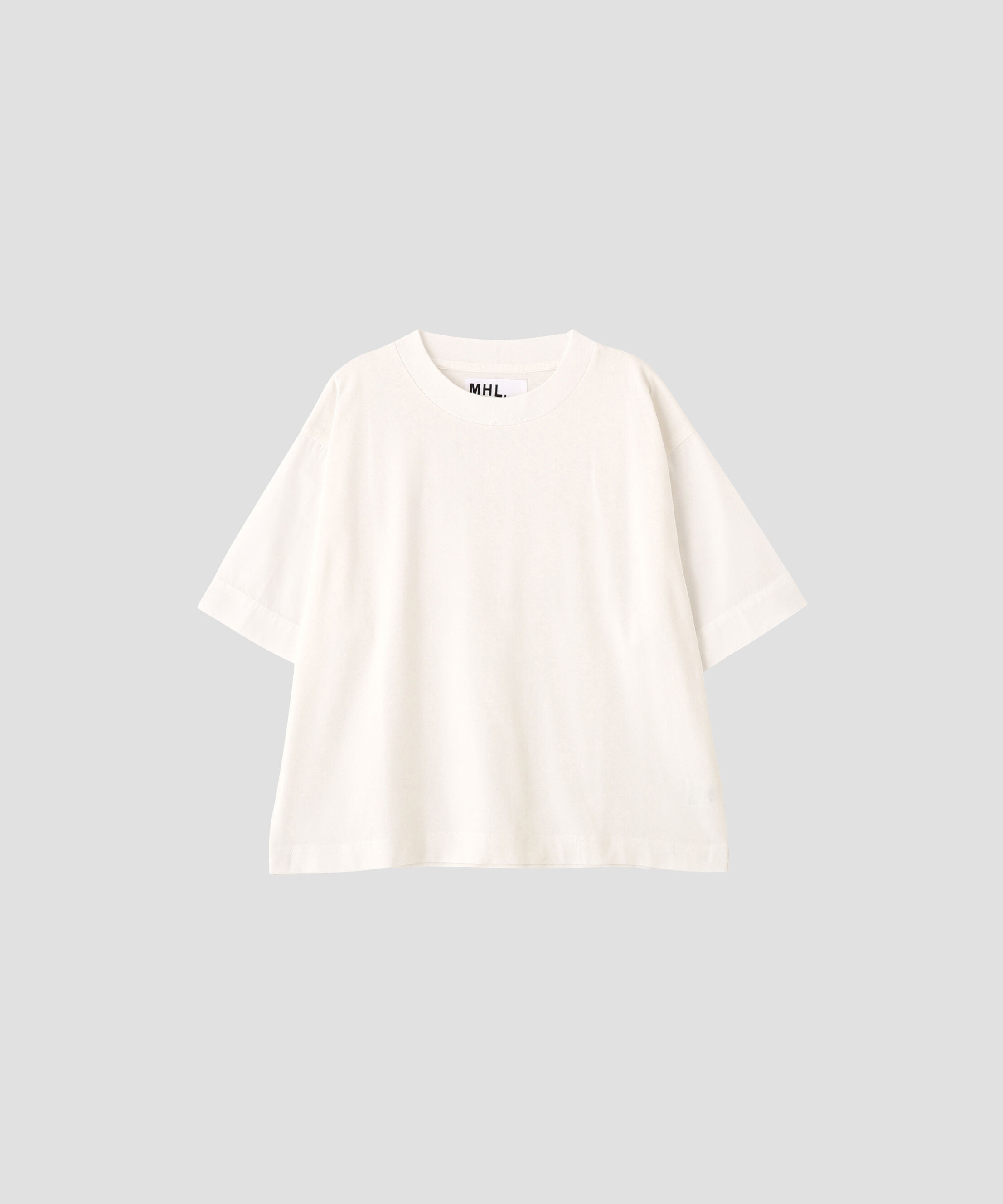 MHL.「GARMENT DYE COTTON JERSEY TOP」|Tシャツ・カットソー|