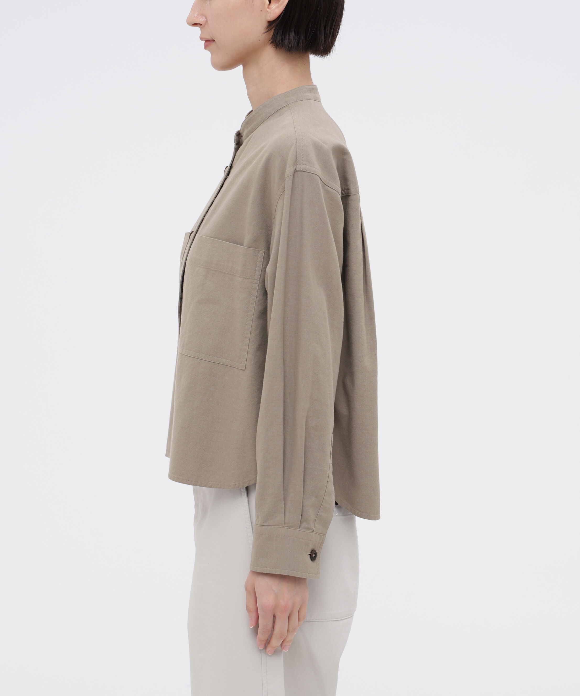 MHL.「FINE COTTON WOOL TWILL SHIRT」|シャツ・ブラウス|