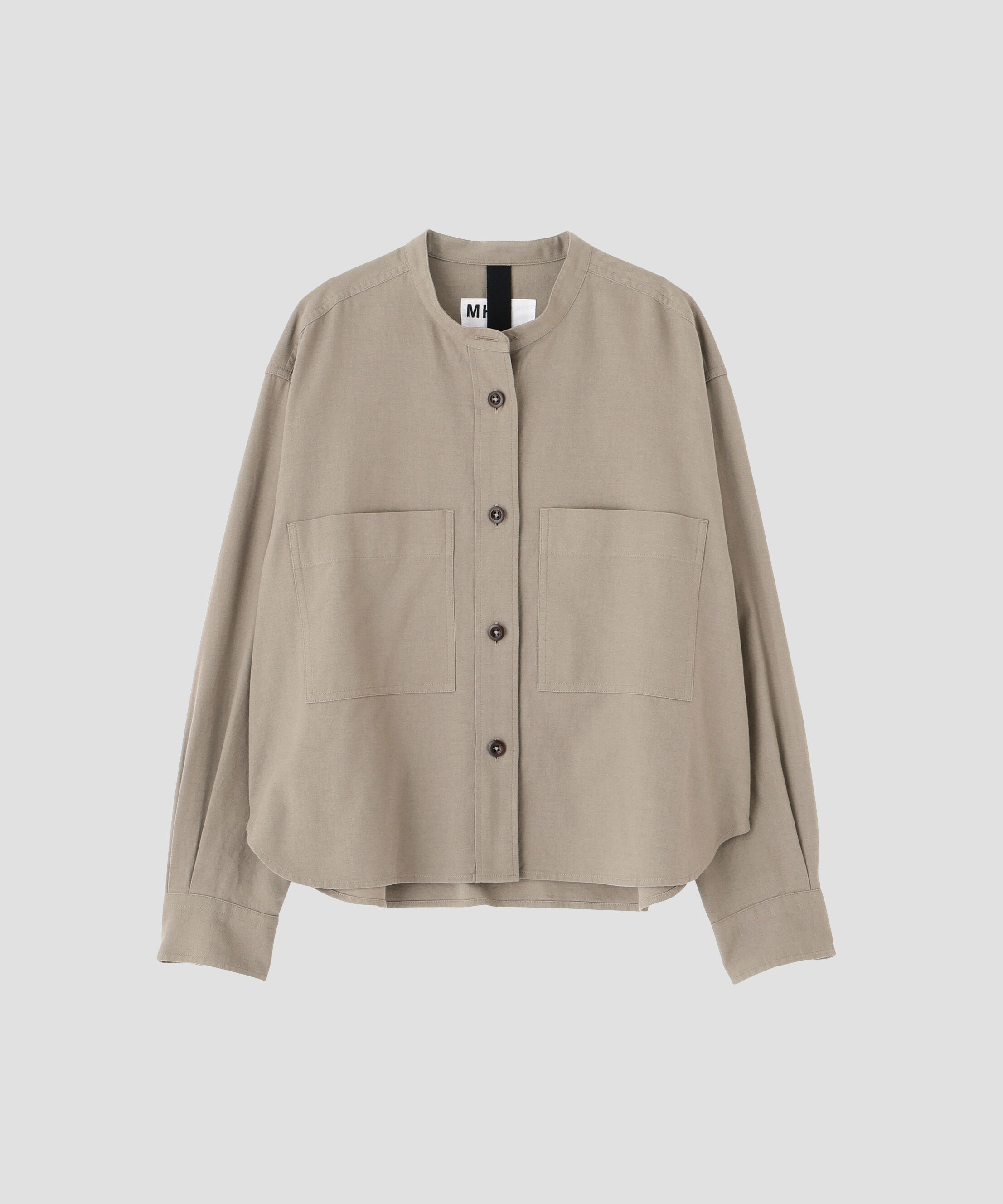 MHL.「FINE COTTON WOOL TWILL SHIRT」|シャツ・ブラウス|